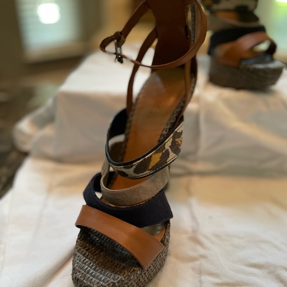 High heel LAMB Strappy stilettos. - Picture 4 of 5